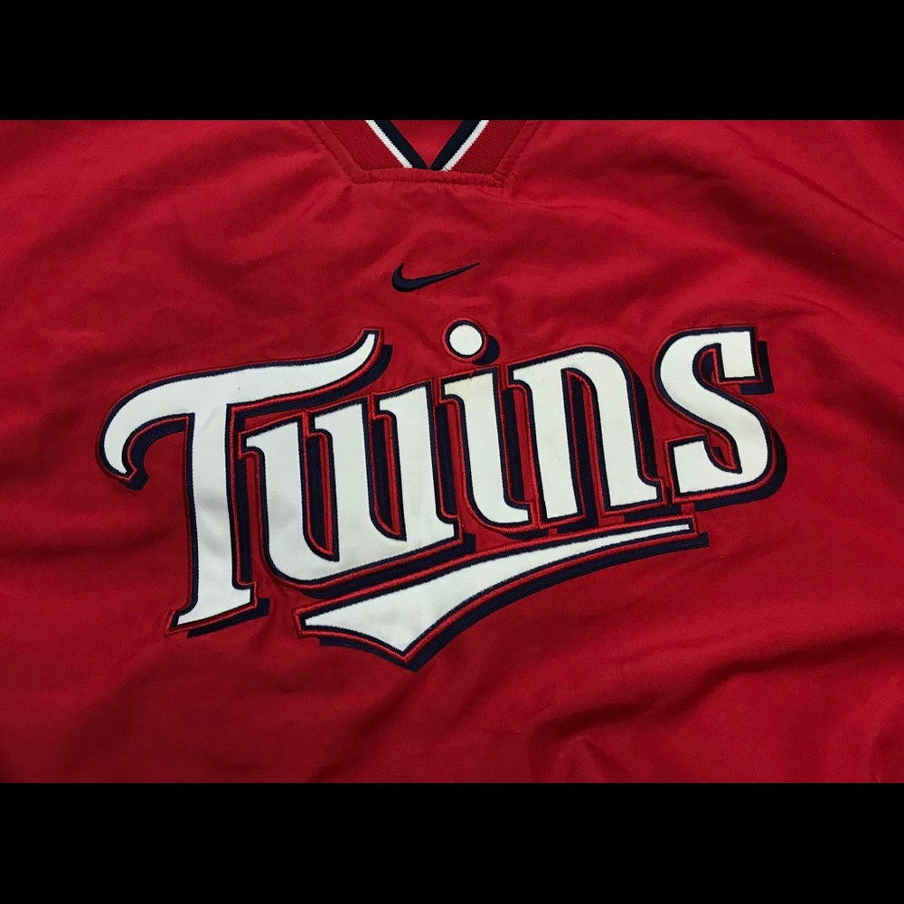 VTG MLB Nike Minnesota Twins Windbreaker Mens Sz S - Picture 3 of 8